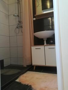 Kúpeľňa v ubytovaní Apartman Aria & Amadea