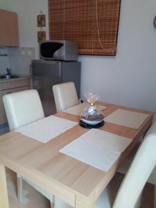 Kuchyň nebo kuchyňský kout v ubytování apartmani Mandic