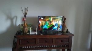 TV a/nebo společenská místnost v ubytování Rolando share apart