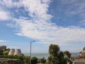 a view of the ocean and the beach at 10 Cove View in Ilfracombe