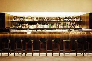 Lounge nebo bar v ubytování Square Nine Hotel Belgrade-The Leading Hotels of The World