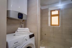 Koupelna v ubytování House Mihaela