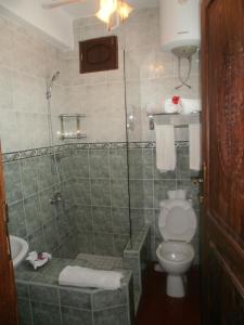Koupelna v ubytování Asmini Palace Hotel