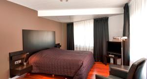 TV a/nebo společenská místnost v ubytování City Hotel Bergen op Zoom