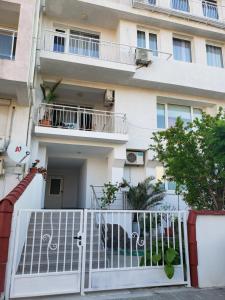 Balkón nebo terasa v ubytování Guest House Evtimov