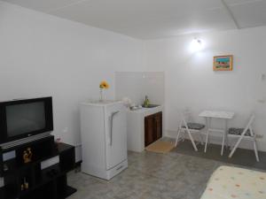Kuchyň nebo kuchyňský kout v ubytování MT-Room
