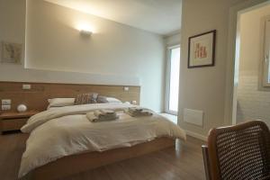 Postel nebo postele na pokoji v ubytování Agriturismo CasaMela