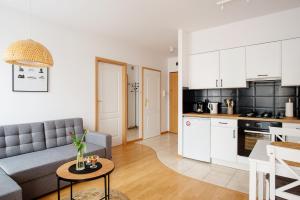 Η κουζίνα ή μικρή κουζίνα στο Apartament GORZÓW