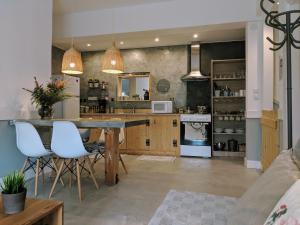 Kuchyň nebo kuchyňský kout v ubytování Villa Veneti Suite - Probio - 80m2