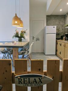 Kuchyň nebo kuchyňský kout v ubytování Villa Veneti Suite - Probio - 80m2