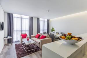 Posezení v ubytování Meliá Maputo Sky