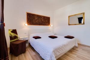 Posteľ alebo postele v izbe v ubytovaní Villa Agneza