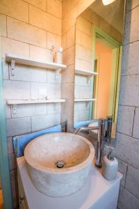 Koupelna v ubytování Nobel Gaea