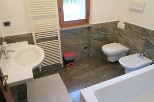 Koupelna v ubytování Villa Arianna - Suite Arianna