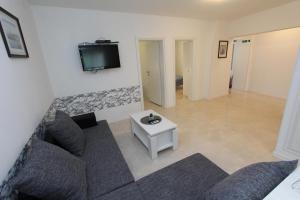 Telewizja i/lub zestaw kina domowego w obiekcie Apartments Palaziol