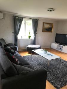 Posezení v ubytování Yxefall Norrgården
