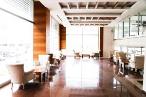 Posezení v ubytování Cebeciler Hotel