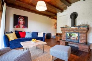 Posezení v ubytování Apartament dwupoziomowy Hanka VIP Wisła