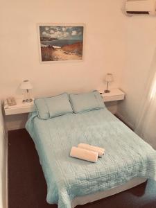 Кровать или кровати в номере Aqua Hotel