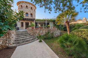 Κήπος έξω από το Villa Falco