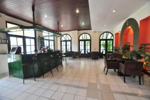 Restaurace v ubytování Acharavi Garden