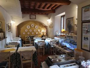 Restaurace v ubytování Il Casale Del Cotone