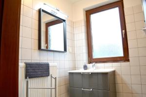 Koupelna v ubytování Hana Aparthotel