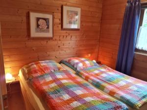 Postel nebo postele na pokoji v ubytování Milena-Hütte