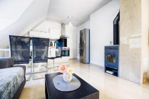 Posezení v ubytování Apartments Teja