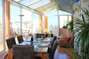 Χώρος καθιστικού στο L'Atrium de la Sole