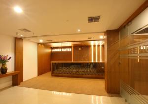 Vstupní hala nebo recepce v ubytování Laimar Suites