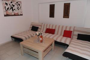 Posezení v ubytování Apartmani Ivišić