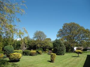 A garden outside Park Hotel