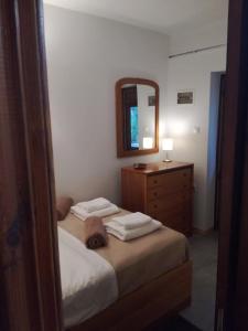 Letto o letti in una camera di House in the forest