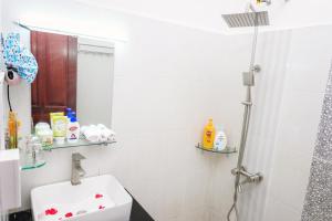 Koupelna v ubytování H79 HOTEL