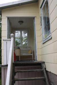 Balkón nebo terasa v ubytování Lisan