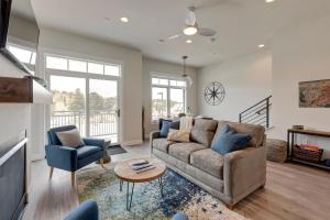 a living room with a couch and two chairs at New Luxury Loft #17 With Huge Hot Tub & Great Views - 500 Dollars Of FREE Activities & Equipment Rentals Daily in Winter Park