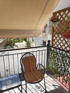 Balkón nebo terasa v ubytování La Perla Apartments