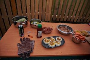 Essen in der Pension oder in der Nähe