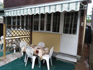 Balkón nebo terasa v ubytování Camping Luni