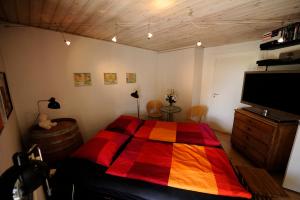 Postel nebo postele na pokoji v ubytování Bed & Breakfast Horsens - Udsigten