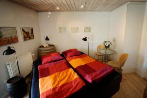 Postel nebo postele na pokoji v ubytování Bed & Breakfast Horsens - Udsigten