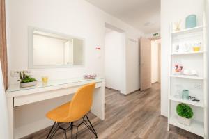 Kuchyň nebo kuchyňský kout v ubytování Rooms L17