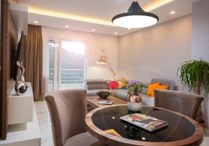 Posezení v ubytování Luxury Apartment Mr. Perfect