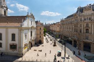 A general view of Budapest or a view of the city taken from Az apartmant