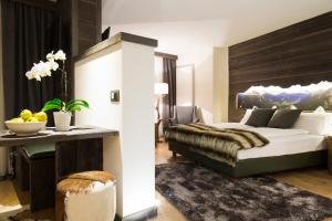 Postel nebo postele na pokoji v ubytování Sport Hotel Majarè