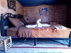 Postel nebo postele na pokoji v ubytování Camp Desert Stars