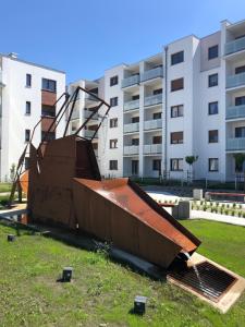 Budova, kde se apartmán nachází