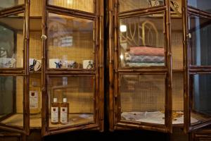 Koupelna v ubytování Le petit hotel