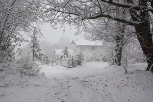 Casa Omnia B&B v zimě
